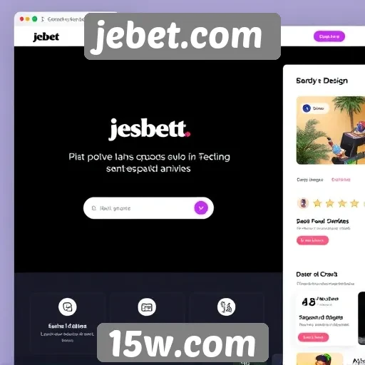 Análise da interface do usuário do jebet.com